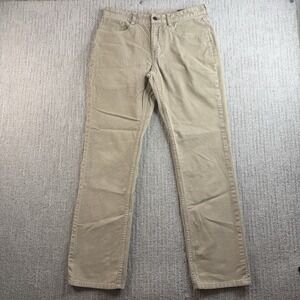 Vineyard Vines 5 Pocket Corduroy Pants Men's Size 30x32 Khaki Chino